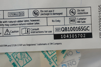 Halyard QB10016SGC ON-Q Pain Relief System 20GAx4in. Ndle, 16GAx3in. Cath. (x)